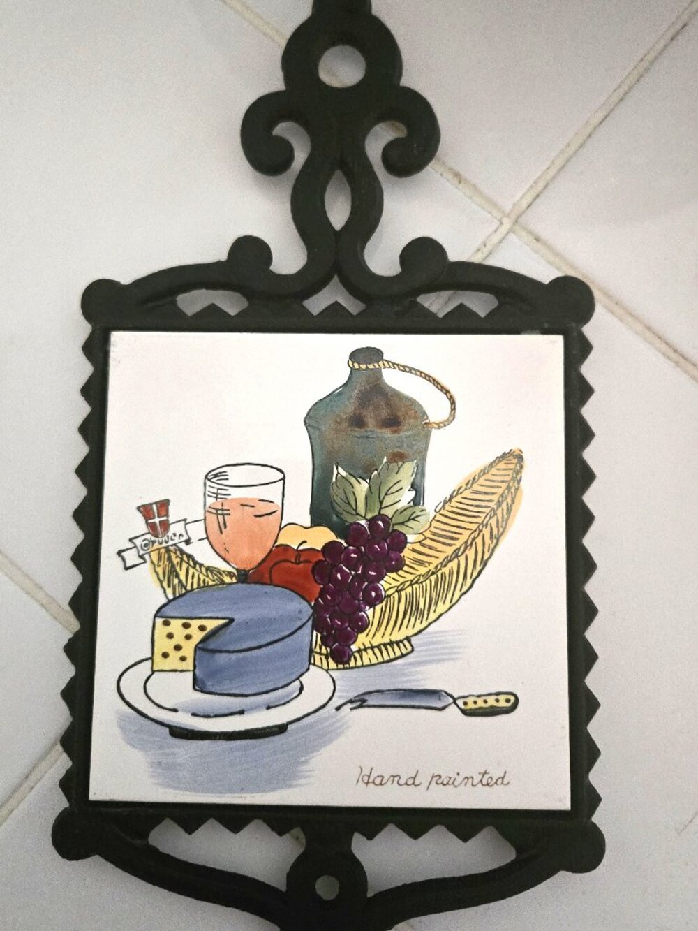 Vintage Ceramic Trivet